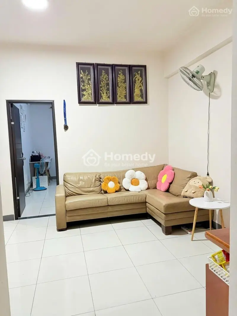 Chung Cư Screc, 974A Trường Sa, Q3: 12Tr/Th, 80M2, Có Nt, 2P Ngủ