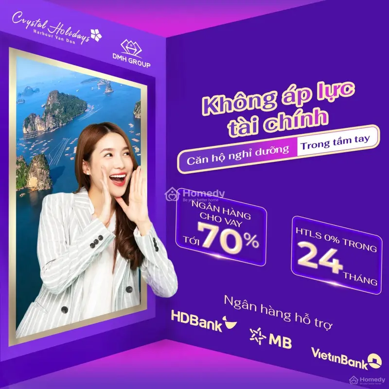 Tặng Xe Vf3 Khi Mua Căn View Biển Crystal Vân Đồn Từ 2,3 Tỷ