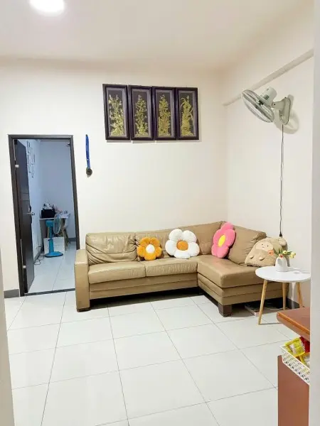 Chung Cư Screc, 974A Trường Sa, Q3: 12Tr/Th, 80M2, Có Nt, 2P Ngủ