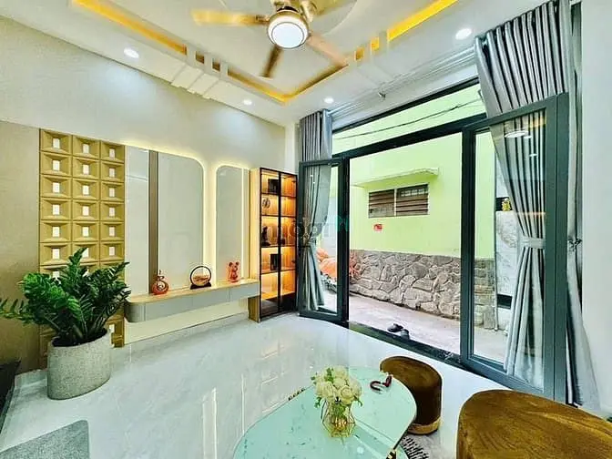 [ 1 Tỷ 499] Nhà 4 Tầng - 3Pn - Sát Mặt Tiền Lê Quang Định, P.14, Bth