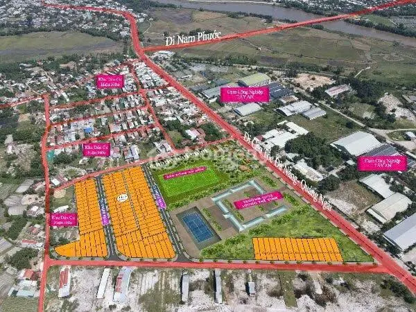 Bán Đất Nền 203M2 (7X29M) Đường T8 Cụm Khu Công Nghiệp Tây An - Xã Duy Xuyên - Tp. Đà Nẵng