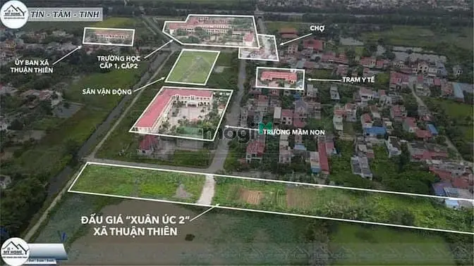 Đấu Giá Xuân Úc 2 – Lô Đẹp Ngay Trung Tâm Thuận Thiên