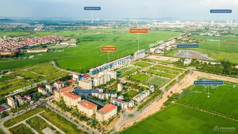 Sẵn Sổ Đổ Khu Nhà Ở Đông Yên, Yên Phong, Bắc Ninh
