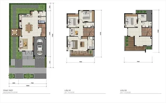 Bán Biệt Thự Song Lập Lucasta Quận 9, 175M2 Đất, 3 Tầng, 3Pn, Giá Tốt