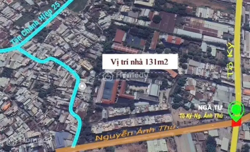 Nhà Mặt Tiền Đường 8M - Chỉ 6,2 Tỷ - 131M2 Full Thổ Cư