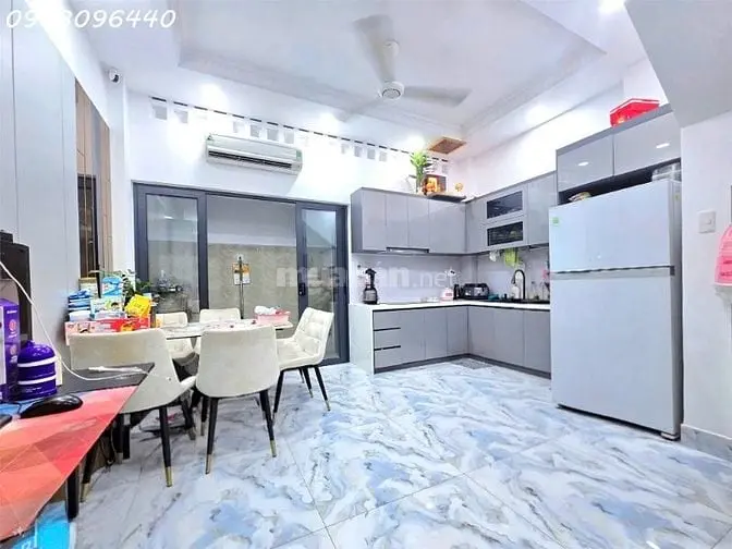 Nhà Hẻm Oto-Rẻ Nhất- 4 Tầng- 5X10M - 3 Phòng Ngủ Master-6 Tỷ 150