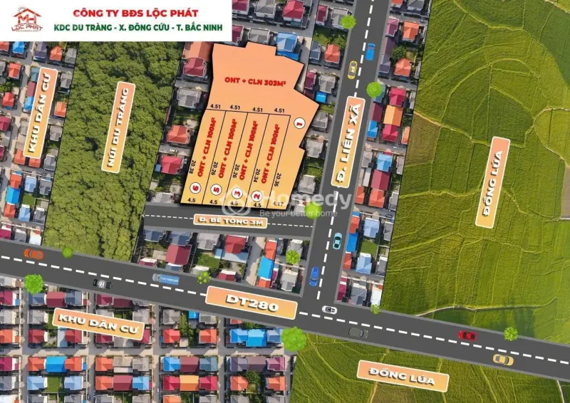Đầu Tư Lô Đất Vàng Tại Du Tràng - Đông Cứu - Gần Khu Cn Gia Bình I - 0986287***