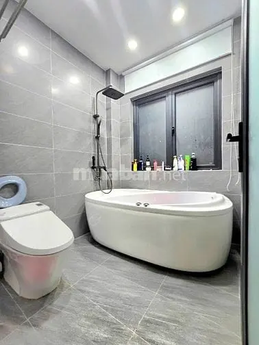 Nhà Hẻm Oto-Rẻ Nhất- 4 Tầng- 5X10M - 3 Phòng Ngủ Master-6 Tỷ 150