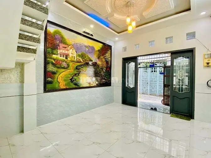 ⭐️Nhà Dt:4X15M Cao Cấp Hẻm 1 Trục Cách Mặt Tiền Lê Văn Thọ 15M, P8.