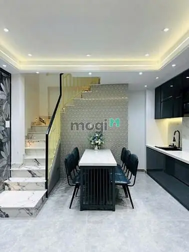 Bán Nhà Hẻm 1 Sẹc Sát Mt Lê Văn Thọ, 4 X 8,5, 4 Tầng Giá 4.95 Tỷ Tl