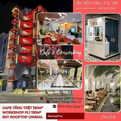 🏧𝐂𝐇𝐎 𝐓𝐇𝐔𝐄̂ Cao Ốc 9 Tầng (18Chdv & Mbkd) Bến Nk_Góc 2Mt Mới