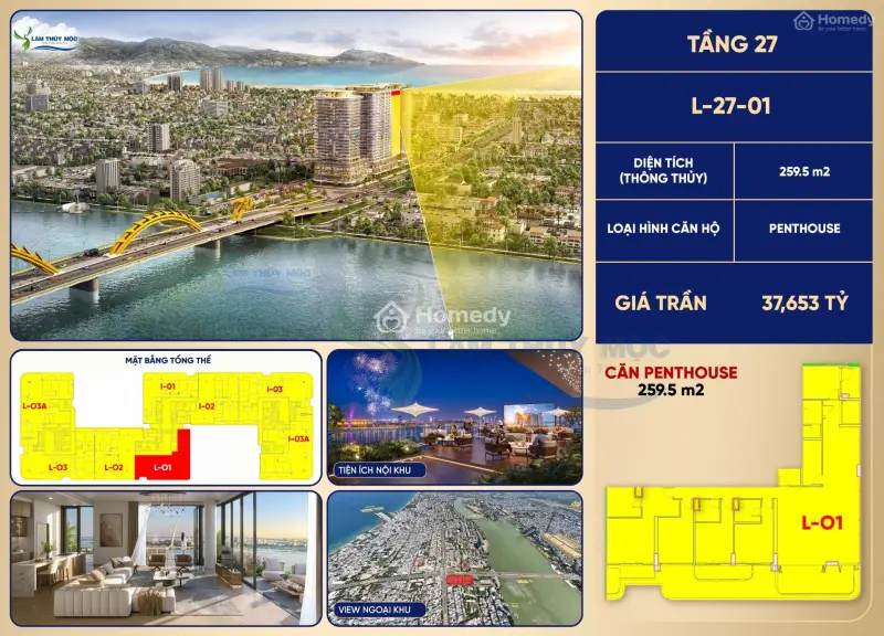 Penthouse The Legend – Vị Trí Kim Cương, Tầm Nhìn Triệu Đô