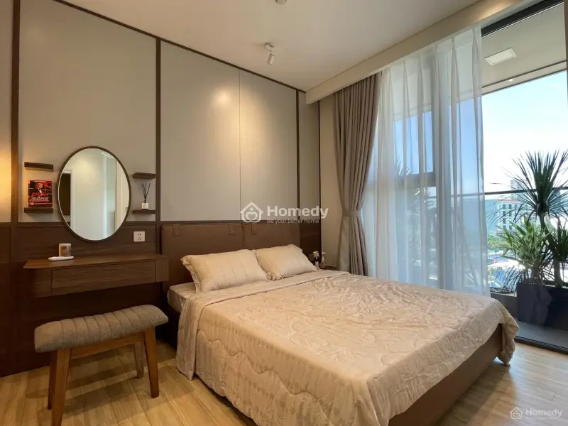 Cho Thuê Căn Hộ 2 Pn, Căn Hộ The Filmore - Đà Nẵng, Dt 66M2, View Cầu Rồng Và Công Viên Apec.
