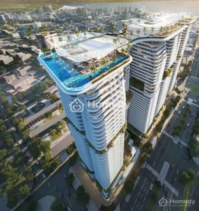 The Legend Đà Nẵng, Căn 2Pn+2Wc View Cầu Rồng+Sông Hàn, Đẳng Cấp 5 Sao, Giá 3 Tỷ (25%), Ck Đến 16%.