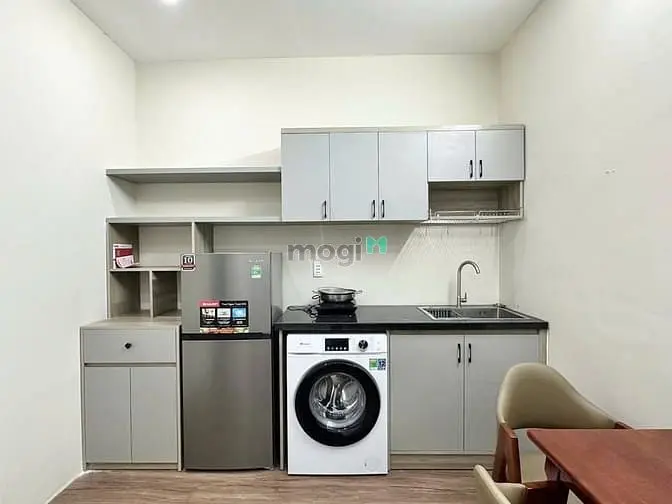 Studio 1 Phòng Ngủ Tách Bếp K Lo Ám Mùi