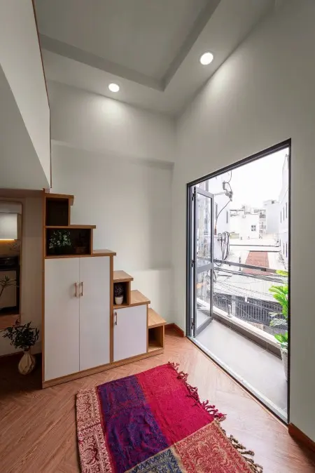Cho Thuê Phòng Trọ Giá Rẻ Có Gác Ban Công Ngay Sát Đại Học Văn Hiến, Sân Bay - 30M2 Full Nội Thất