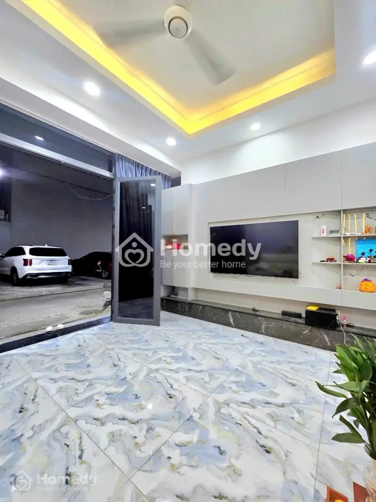 Nhà Hẻm Oto-Rẻ Nhất- 4 Tầng- 5X10M - 3 Phòng Ngủ Master-6 Tỷ 150