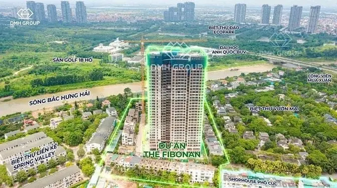 Căn 2Pn Đẹp Nhất The Fibonan 58.8M², Hướng Đông Bắc, Giá Tốt Chỉ 4 Tỷ,