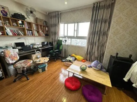 Chung Cư Miếu Nổi, Vũ Huy Tấn, Bt: 90M2, 3P Ngủ, Full Nt, 13Tr5/Th