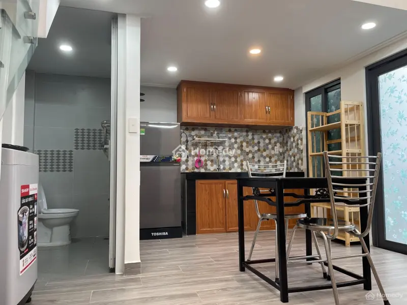 🔴Căn Hộ Mini 1 Trệt 1 Lầu 1Pn 40M2 Máy Giặt Riêng Full Nội Thất Cao Cấp Mới Gò Vấp🔴