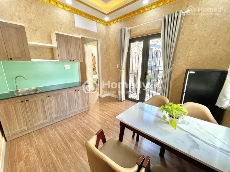 Cho Thuê Căn Hộ Cao Cấp 1 Phòng Ngủ Ban Công Máy Giặt Riêng Ngay Ngã Tư Phú Nhuận