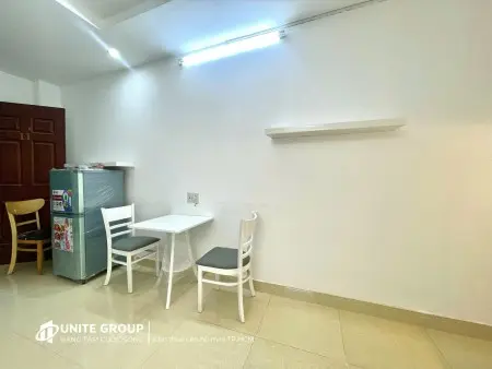 Cho Thuê Phòng Trọ Quận 3, Mới 100% Dạng 1 Phòng Ngủ Gần Công Trường Dân Chủ, Chợ Bàn Cờ (Thang Máy)