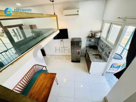 Cho Thuê Phòng Có Gác – Full Nội Thất – Cực Thoáng Mát