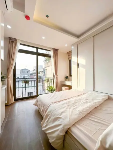 Cho Thuê Căn Hộ 1 Phòng Ngủ Full Nội Thất – Ban Công Cửa Sổ Thoáng Mát, Gần Sân Bay Tân Sơn Nhất