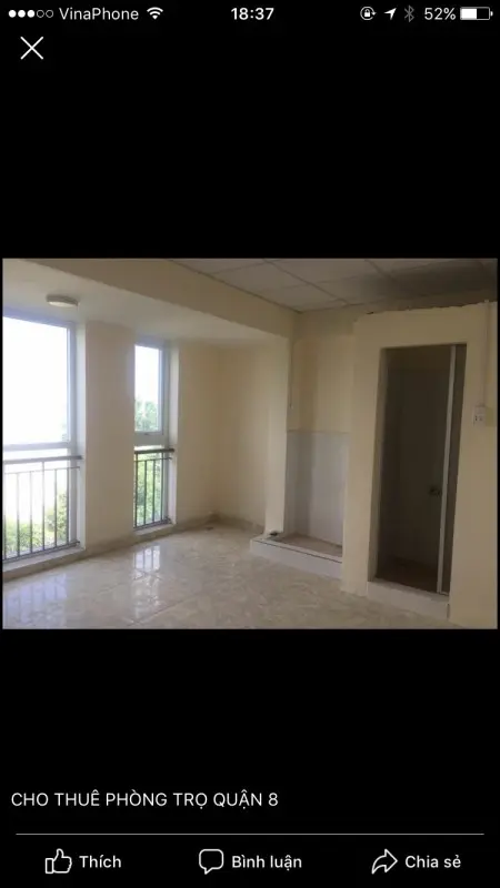 Phòng Cho Thuê Giá 1.3Triệu - 2 Triệu Gần Ngã 4 An Dương Vương Và Võ Văn Kiệt Số 15A Đường 48, Phường 16, Q.8.