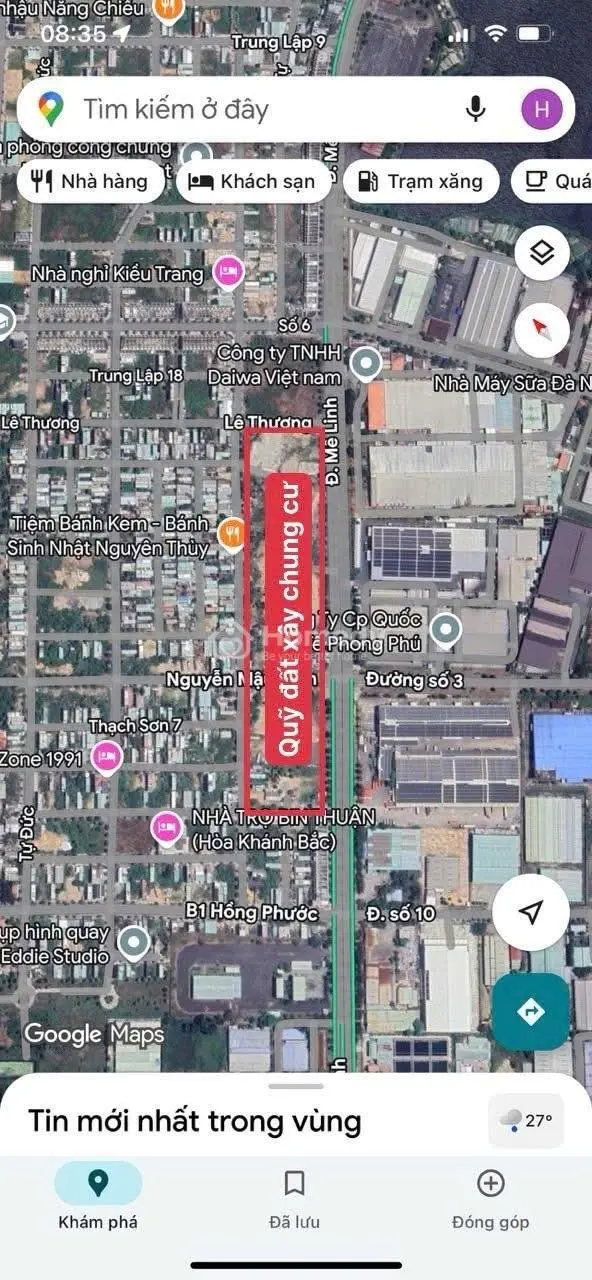 Chính Chủ Bán Đất Đường Thạch Sơn 3 ,Hoà Hiệp 4.Giá 3 Tỷ 350, Lakeside , Chung Cư Ori , Ecohome