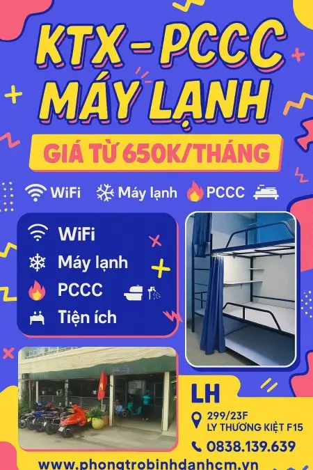 Quận 11 Đang Tìm Thêm Bạn Đồng Hành! Ktx Tiện Nghi Giá Rẻ