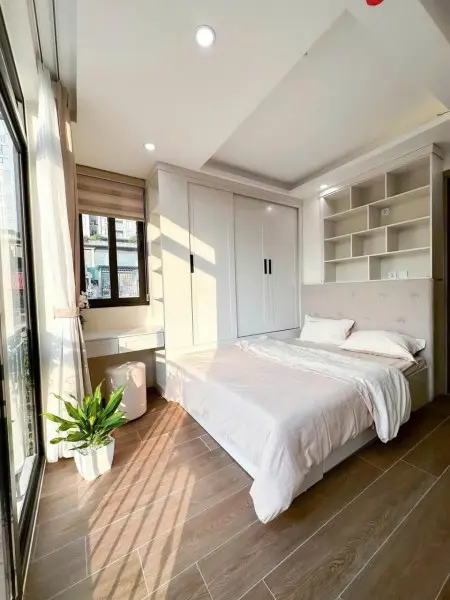 Cho Thuê Căn Hộ 1 Phòng Ngủ Full Nội Thất – Ban Công Cửa Sổ Thoáng Mát, Gần Sân Bay Tân Sơn Nhất