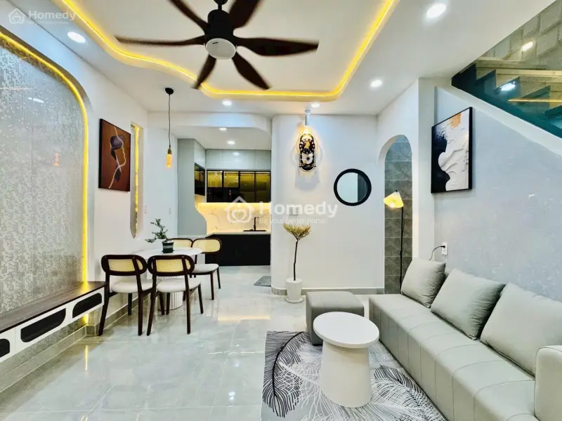 Siêu Phẩm Sát Mặt Tiền Phan Văn Trị, Ngang 5,05/5,23M Dài 7M, 3Pn