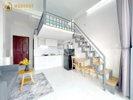 Cho Thuê Căn Hộ Duplex Full Nội Thất – Ban Công Cửa Sổ Thoáng Mát, Gần Etown Cộng Hòa