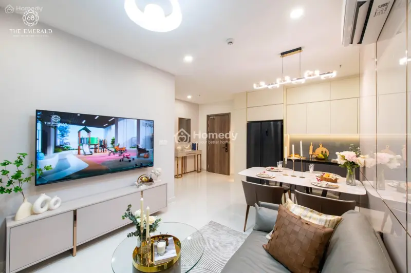 The Emerald 68: Căn Góc 2Pn 73,6M² Chỉ 3,6 Tỷ – Chiết Khấu 22% Đã Lên Tới Tầng 32