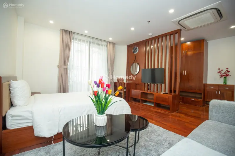 Cho Thuê Căn Hộ Dịch Vụ Phố 12 Đào Tấn Đầy Đủ Nội Thất L02