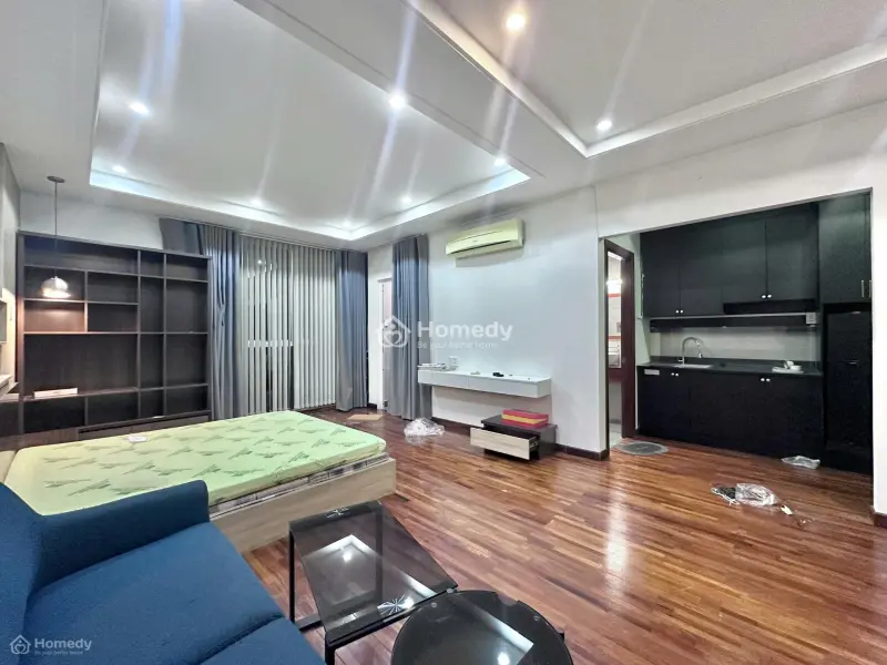 Cho Thuê Căn Hộ Quận 3_Gần Cách Mạng Tháng 8_ Bệnh Viện Bình Dân_Full Nội Thất_Sàn Gỗ_Sang Trọng