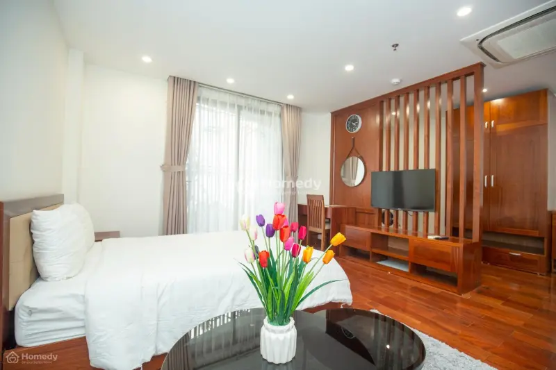 Cho Thuê Căn Hộ Dịch Vụ Phố 12 Đào Tấn Đầy Đủ Nội Thất L02