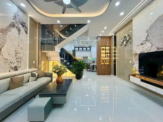 Bán Nhà Hẻm Xe Tải 6M Quang Trung, P.14, 5 X 14, 3 Tầng,Giá 7.95 Tỷ Tl