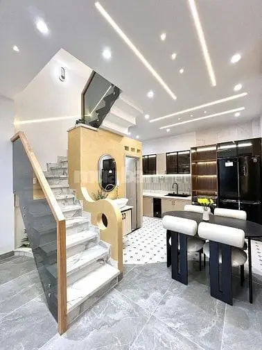 ⭐️Nhà 1 Lầu Tuyệt Đẹp Cao Cấp Hẻm Xe Hơi 1 Trục Trần Thị Trọng, P15, Q