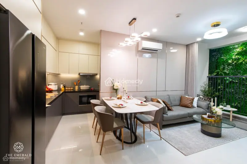 The Emerald 68: Căn Góc 2Pn 73,6M² Chỉ 3,6 Tỷ – Chiết Khấu 22% Đã Lên Tới Tầng 32