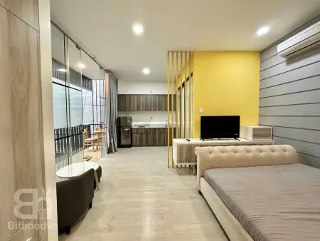 Cho Thuê Căn Hộ Tone Màu Tươi Sáng Với Chiếc Ban Công Xinh Iu – Huỳnh Mẫn Đạt Gần Thảo Cầm Viên