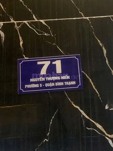 Bán Nhà Mặt Tiền 71 Nguyễn Thượng Hiền, P5, Bình Thạnh, 4.25X18M Vuông