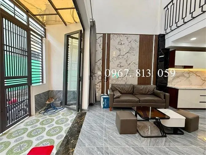 Nhà Sẹc Ngắn T.lộc 15, Dt:5X11M, Trệt, Lửng, 3 Pn, 2Vs, Sân Trước,
