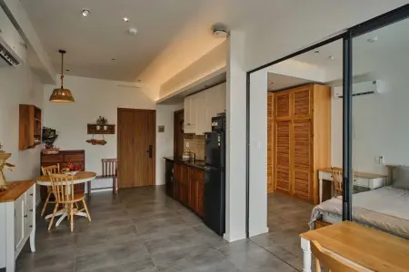 Căn Hộ Tách Bếp, Full Nội Thất Tone Gỗ Ấm Cúng-Hồ Biểu Chánh, Phú Nhuận Gần Đường Nguyễn Văn Trỗi