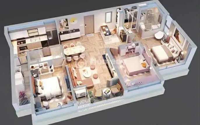 Căn Góc 3Pn The Sang – 105,5 M², Ánh Sáng Tràn Ngập, Tiện Ích 5⭐ Giữa Lòng Đô Thị Sôi Động