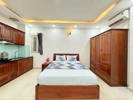 Bóc Tem Nhà Mới Xây Ngay Gần Kcx Tân Thuận, Full Nội Thất Tiện Nghi