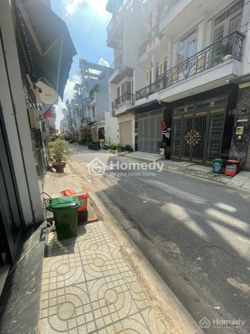 Bán Nhà Sổ Hồng, Không Lộ Giới, Rẻ Nhất Phường Bình Hưng Hòa B - Quận Bình Tân