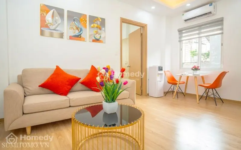 Tòa Nhà Sumitomo Cho Thuê Căn Hộ Dịch Vụ 1 Ngủ 60M2 Tại Linh Lang L01