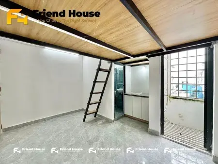 Cho Thuê 1 Phòng Trọ Mới Xây Có Gác Máy Lạnh Tủ Bếp Mới Tinh